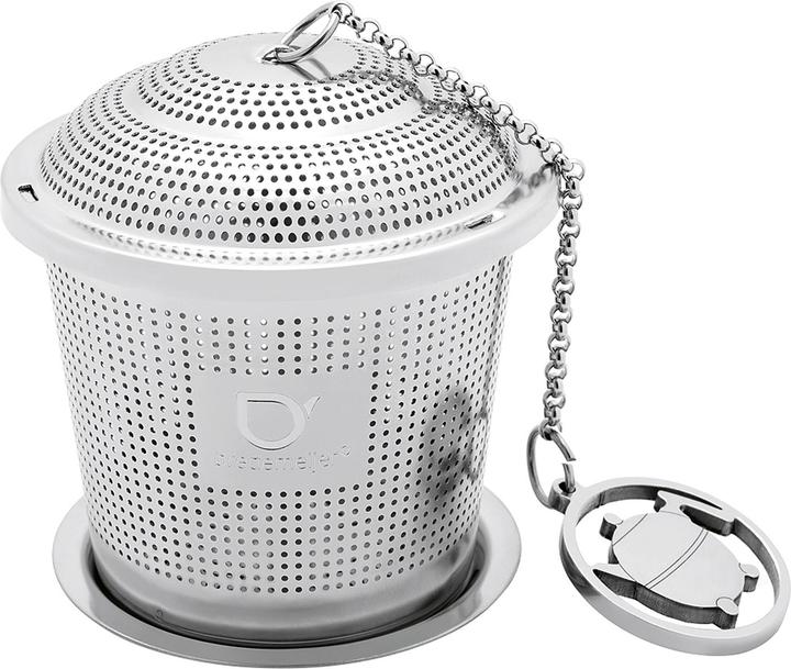 Bredemeijer Tea infuser on chain with tray Stainless steel 191006