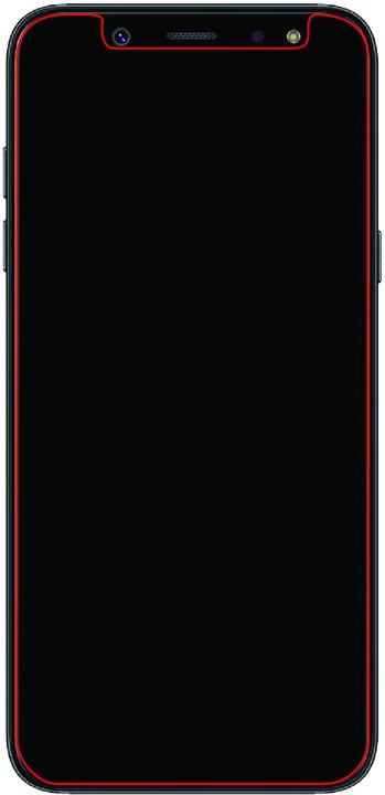 Actual product image Mobilize Glass (1 Piece, Samsung Galaxy A6+)