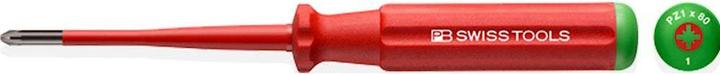 Produktbild PB Swiss Tools Slim Elektriker-Schraubendreher für Pozidriv, Classic vollisoliert (Pozidriv-Kreuzschlitz (PZ))