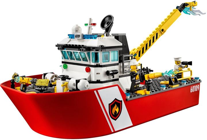 Produktbild LEGO Feuerwehrschiff (60109, LEGO City)