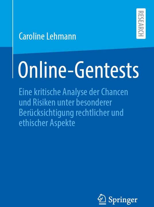 Produktbild Online-Gentests (Deutsch, Caroline Lehmann, 2020)