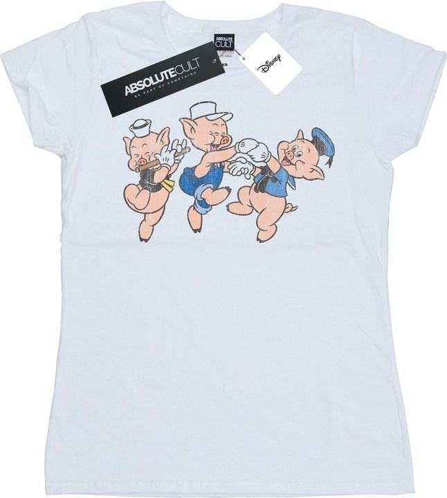 Disney Three Little Pigs Having Fun TShirt (L)