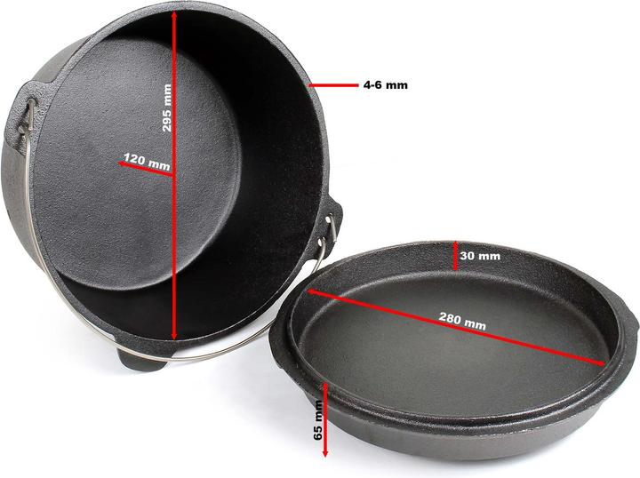 Actual product image Wiltec Dutch Oven 9l