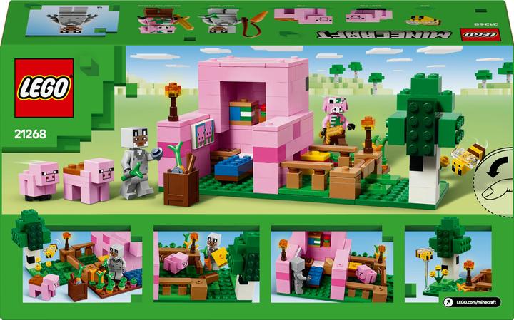Produktbild LEGO Das Babyschwein-Haus (21268, LEGO Minecraft)