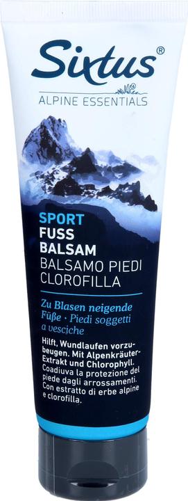Sixtus Sport Fuss Balsam (Fusscrème & Fussgel, 125 ml)