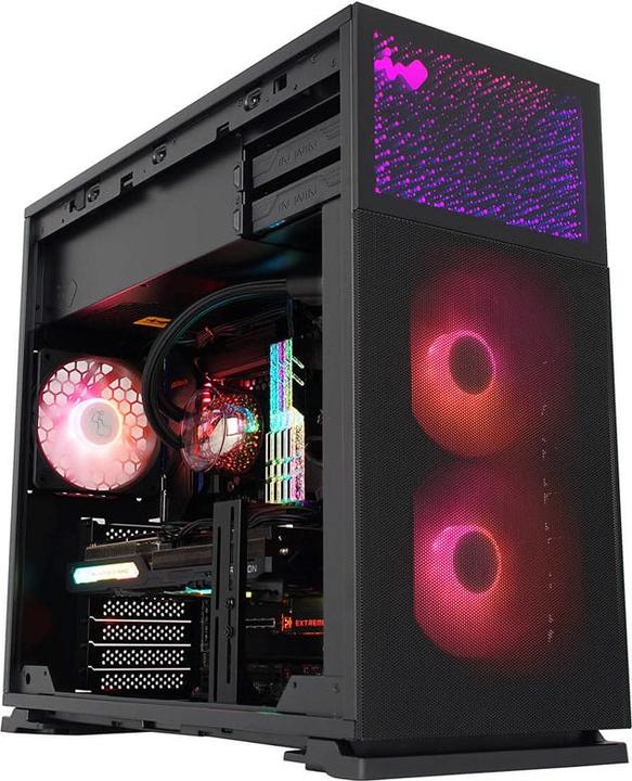 Actual product image In Win N127 Midi Tower Black (mATX, Mini-ITX, ATX)