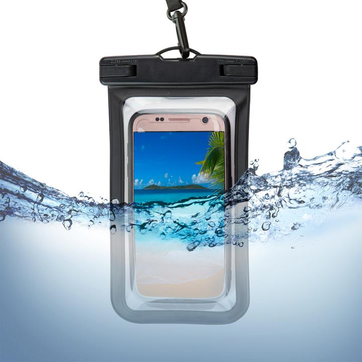 Image du produit Dema Housse étanche pour téléphone portable / Housse de protection pour téléphone portable 7,5x15,5 cm