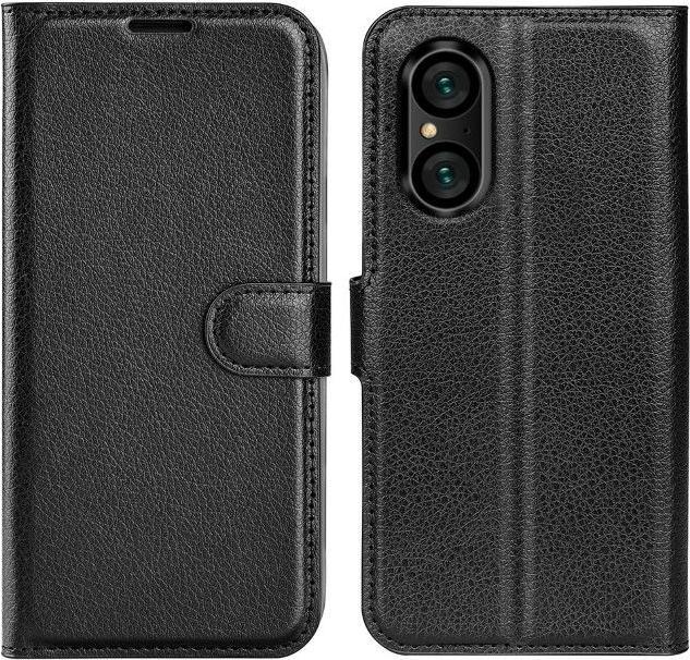 Actual product image MU Classic Litchi Leather Bookcover Series (Sony Xperia 5 V)