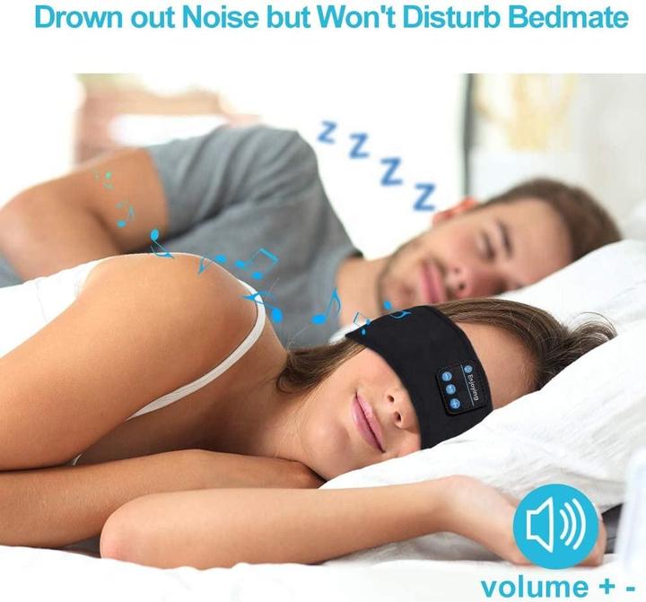 Produktbild PhoneLook Bluetooth Schlafmaske Kopfband mit integrierten Musik Lautsprechern