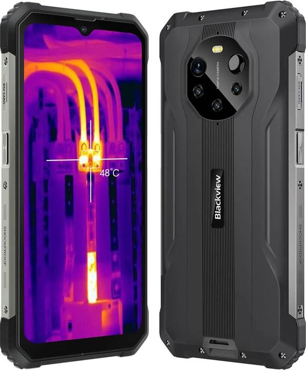 Produktbild Blackview BL8800 Pro (128 GB, Schwarz, 6.58", Dual SIM, 50 Mpx, 5G)