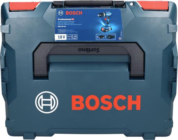 Actual product image Bosch Professional Bosch GSB 18V-45 Battery impact drill 18 V 45 Nm Brushless + 1x Battery 2.0 Ah + Charger + (Rechargeable battery operated)