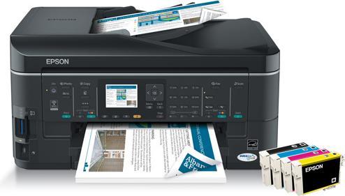 Epson Stylus BX625FWD, All-in-One, WLAN, Fax, ADF (Tintenpatrone, Farbe)