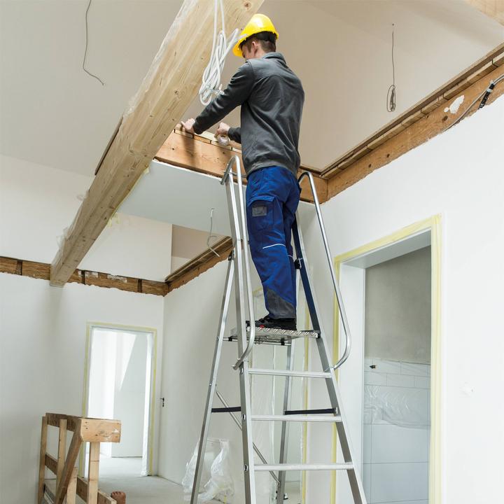 Immagine prodotto Munk ML Scala a piattaforma 6 gradini (Scala a pioli, 335 cm)