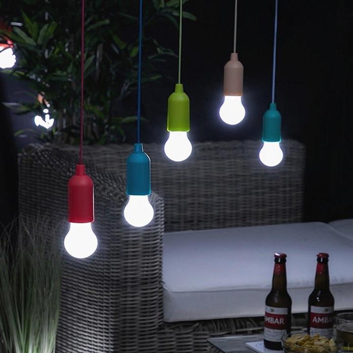 Produktbild InnovaGoods Tragbare LED Glühbirne mit Schnur Bulby