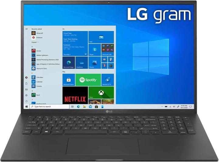 Produktbild LG Gram 17 (17", Intel Core i7-1165G7, 16 GB, 1000 GB, DE)