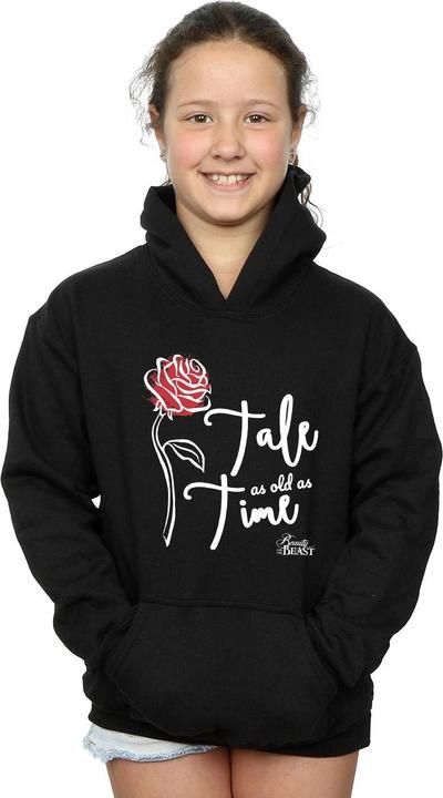 Image du produit Disney - Sweat à capuche TALE AS OLD AS TIME ROSE - Fille (140, 146)