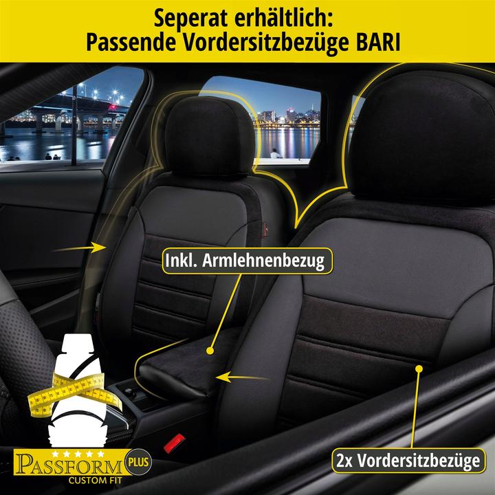 Actual product image Walser Seat cover for Fiat Panda/Panda Classic 09/2003-Today, 1 rear seat cover