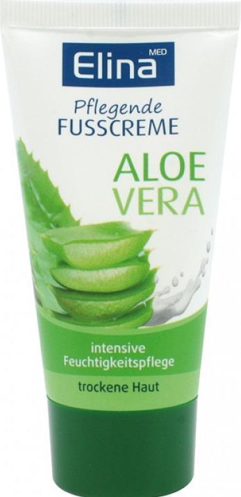 Immagine prodotto Elina Crema piedi all'aloe vera 50ml (Deodorante per piedi e polvere, 50 ml)