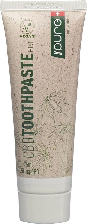 Actual product image Pure Production CBD Toothpaste 550mg CBD Paste (75 ml)
