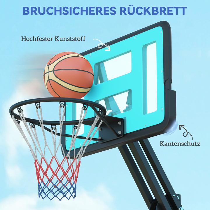 Immagine prodotto SportNow Basketballkorb Stahl, Kunststoff Schwarz