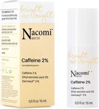 Immagine prodotto Nacomi Next Level Siero Occhi Illuminante con Caffeina 2% 15Ml (Siero, 15 ml, Giorno + Notte)