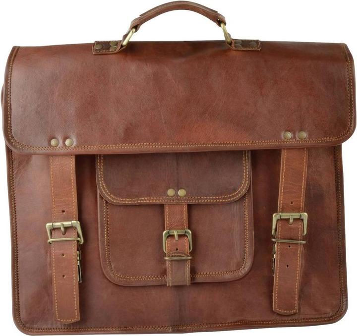 Produktbild Mannesmann Leder-Werkzeugtasche (25 Teile)