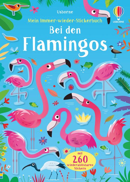Produktbild Mein Immer-wieder-Stickerbuch: Bei den Flamingos