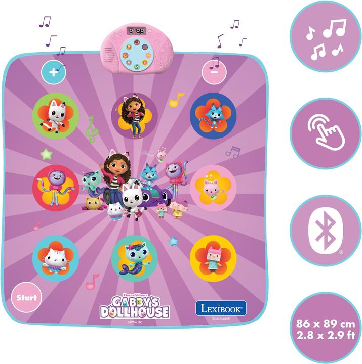 Image du produit Lexibook Tapis de danse Gabby