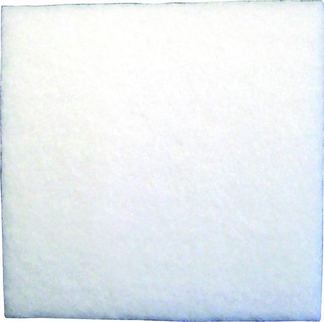 HSI MB-Gleiter quadratisch,B 17xL17mm, zum Kleben, Filz weiss (Filzgleiter, 20 Stück)