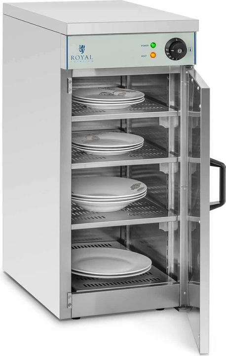 Produktbild Royal Catering Tellerwärmeschrank Wärmeschrank Tellerwärmer Geschirrwärmer 800 Watt Gastro