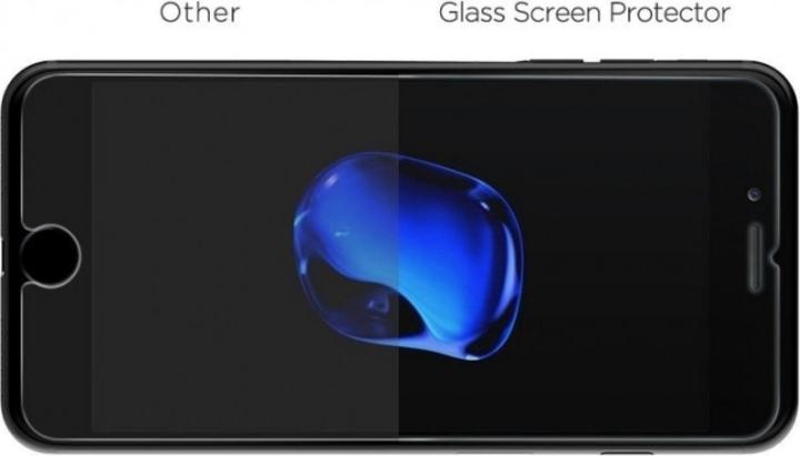 Actual product image Screenguard Apple iPhone 8 Protective Glass Film Case Friendly Design (1 Piece, Apple iPhone 8)