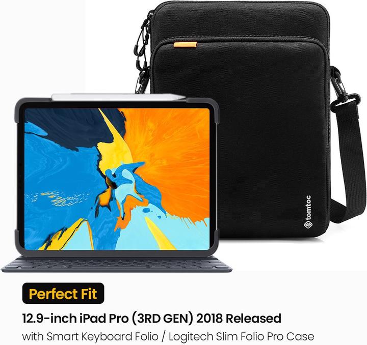 Image du produit tomtoc H13 (9.7-11") Housse pour tablette (iPad Air 2014 (2. Gen), iPad Pro 10.5 2017 (1. Gen), iPad Pro 11 2018 (1. Gen), iPad Air 2019 (3. Gen), iPad Pro 11 2020 (2. Gen), iPad Air 2020 (4. Gen), iPad Pro 10.5 2019 (2ème génération), iPad Air 2022 (5e génération))