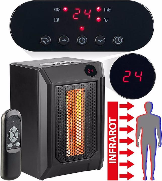 Produktbild Sichler Infrarot-Raum-Schnellheizer mit Fernbedienun (1500 W)