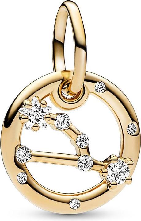 Image du produit Pandora Taurus Zodiac Charm (Plaqué or)