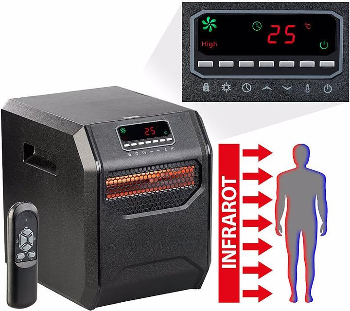 Produktbild Sichler Infrarot-Raum-Schnellheizer mit Fernbedienung (1500 W)
