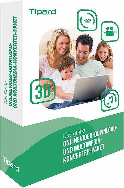Produktbild Tipard Das grosse Onlinevideo-Download- und Multimedia-Konverter-Paket
