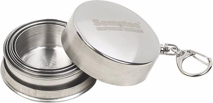 Produktbild Semptec 2er-Set Mini-Teleskopbecher mit Schlüsselanhänger (30 ml)