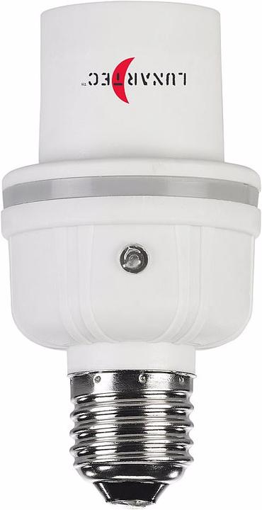 Produktbild Lunartec 2 mal Lampensockel-Adapter E27 auf E27 mit Helligkeits- und Geräuschsensor