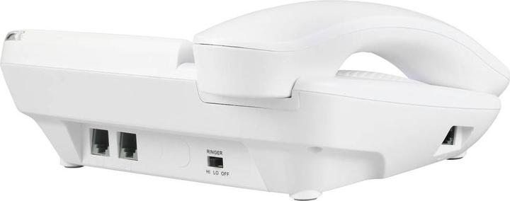 Actual product image Renkforce RF-DP-400 Corded senior telephone Handsfree LC display White