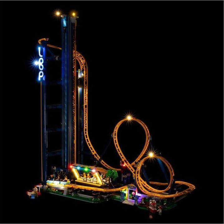 Produktbild Light my bricks LED Licht Set für LEGO 10303 Looping-Achterbahn