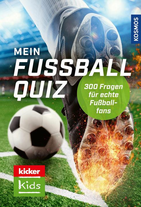 Produktbild Kosmos kicker Kids Fussball Quiz (Deutsch)
