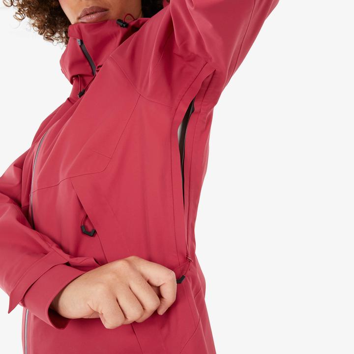 Immagine prodotto Quechua Giacca da trekking da donna impermeabile per escursioni in montagna - MH500 rosa (L)