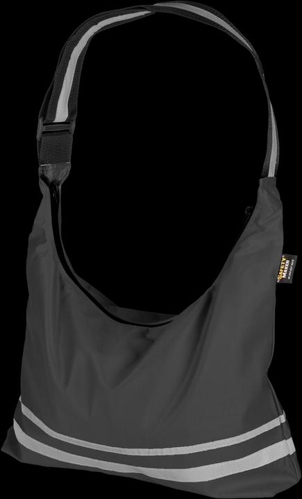 Actual product image SafetyMaker Shopping bag with reflective stripes black