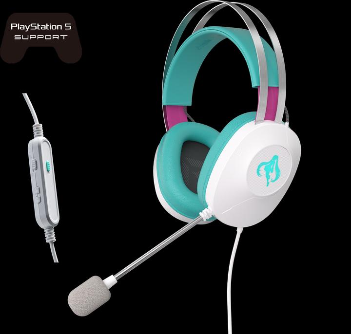 Image du produit ASUS TUF Gaming H1 Gen II Hatsune Miku Edition (Filaire)