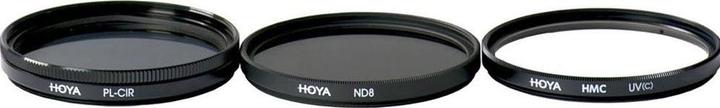 Produktbild Hoya Digital Filter Kit II (UV, CIR-PL & ND8) Filterset (46 mm, ND- / Graufilter, Polarisationsfilter, UV-Filter)