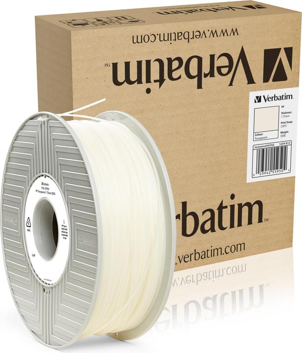 Image du produit Verbatim Filament PP (PP, 1.75 mm, 500 g, Beige)