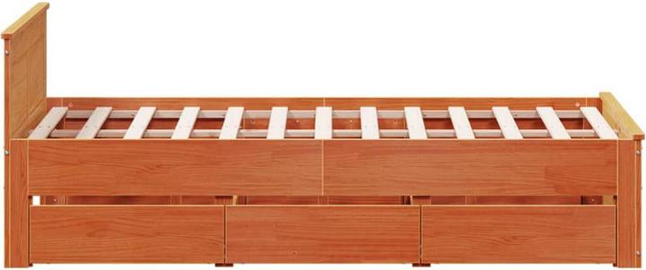 Produktbild VidaXL Bett ohne Matratze mit Kopfteil (120 x 200 cm)