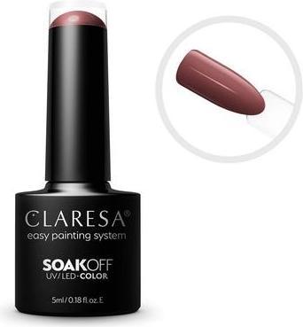 Actual product image Claresa Soak Off UV/LED Brown hybrid polish 305 5g (UV gel varnish)