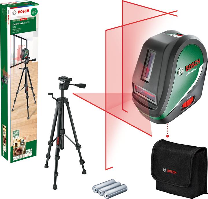 Bosch Home & Garden UniversalLevel3 UNI + Tripod