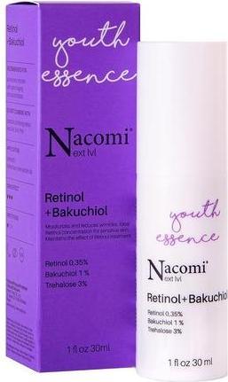 Actual product image Nacomi Next Level Retinol + Bakuchiol anti-aging face serum 30ml (30 ml)